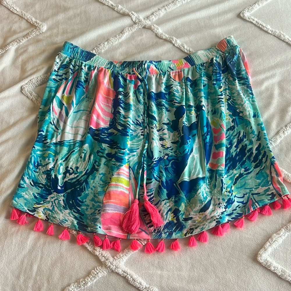Lilly Pulitzer strapless top